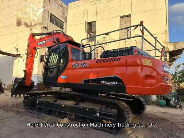 IMG_2353 Used Excavator Doosan DX340