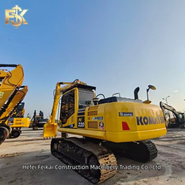 2025 Used Komatsu PC220 Crawler Excavator Introduction