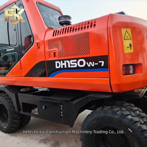 2025 Used Doosan DX150 Wheel Excavator