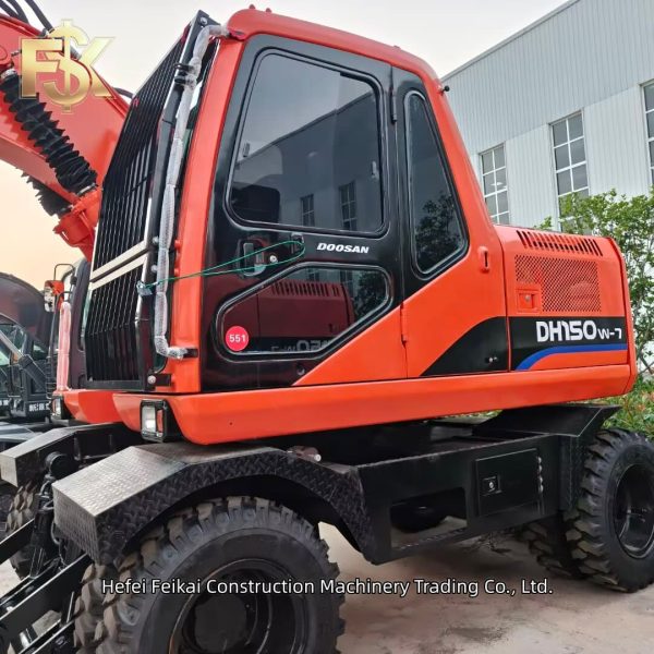 2025 Used Doosan DX150 Wheel Excavator