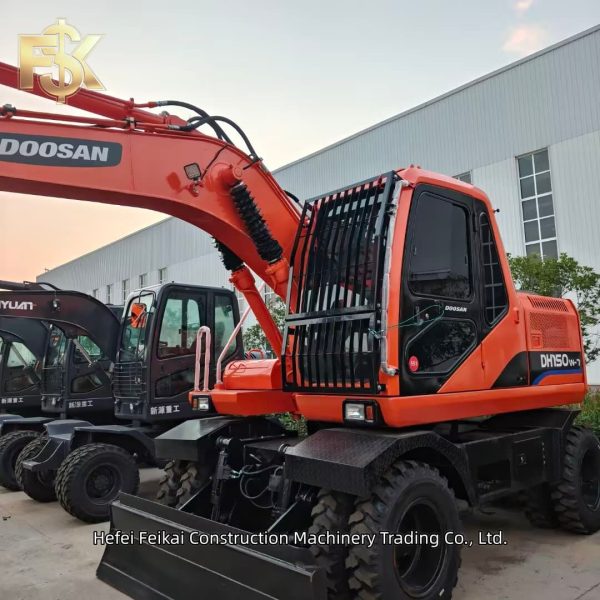 2025 Used Doosan DX150 Wheel Excavator