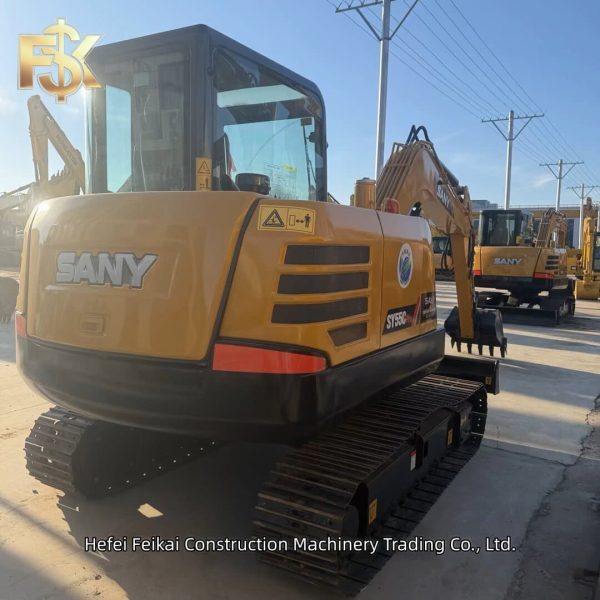 13431684872269937 2025 Used SANY SY55C PRO Crawler Excavator Introduction