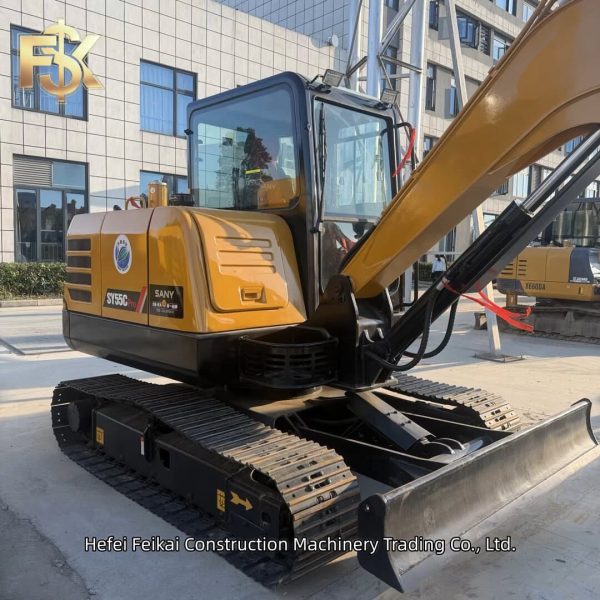 13431684886330084 2025 Used SANY SY55C PRO Crawler Excavator Introduction