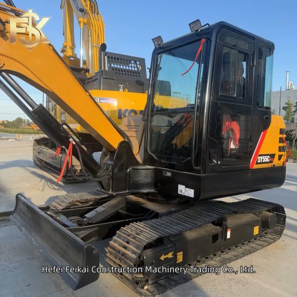 13431684900329712 2025 Used SANY SY55C PRO Crawler Excavator Introduction
