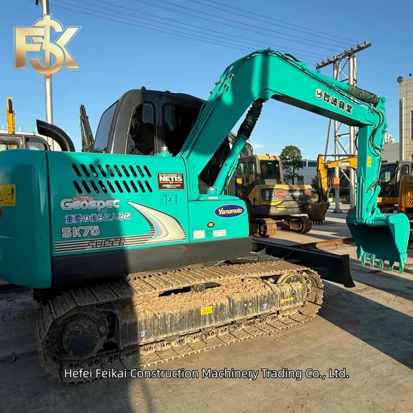 2025 Used Kobelco SK75 Crawler Excavator