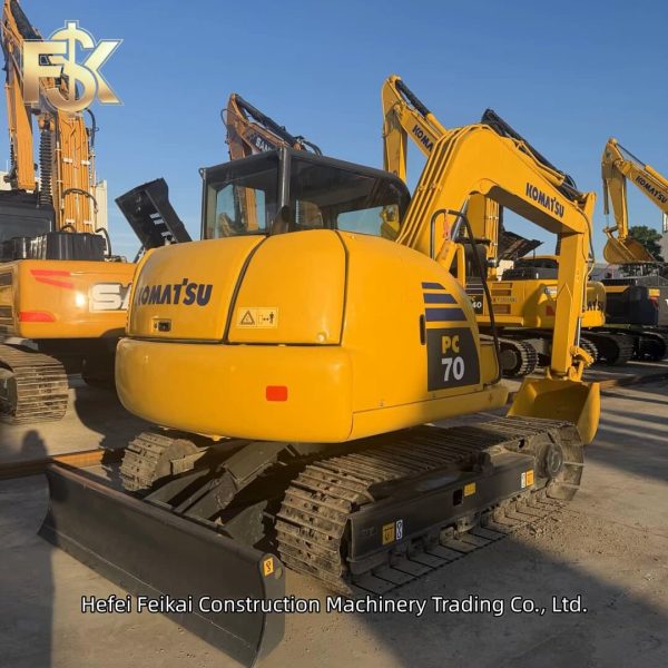 2025 Used Komatsu PC70 Crawler Excavator Introduction