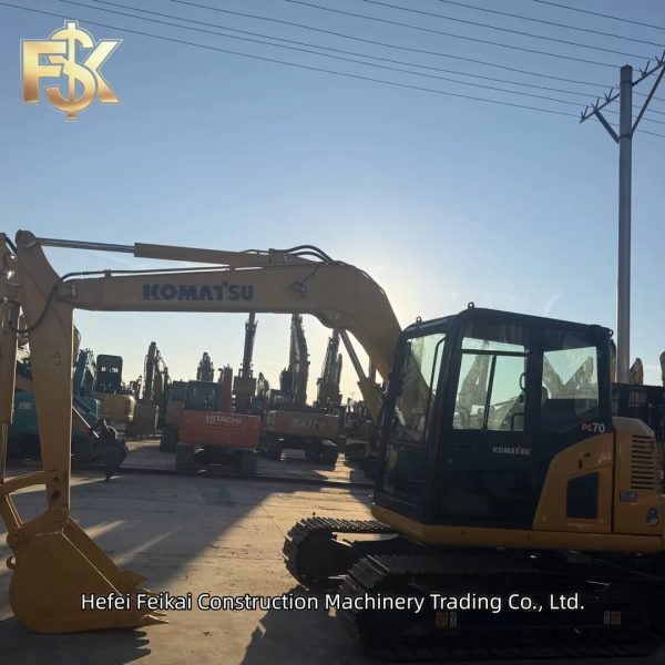 2025 Used Komatsu PC70 Crawler Excavator Introduction