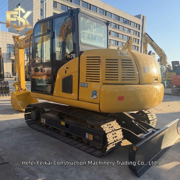 2025 Used Komatsu PC70 Crawler Excavator Introduction