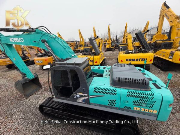 2025 Used Kobelco SK350 Crawler Excavator