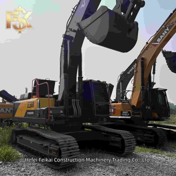 IMG_E1336 2025 Used Volvo EC380 Crawler Excavator Introduction