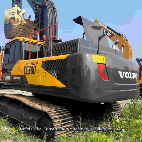 IMG_E1340 2025 Used Volvo EC380 Crawler Excavator Introduction