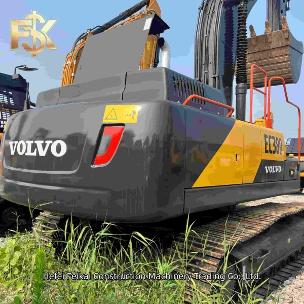 IMG_E1343 2025 Used Volvo EC380 Crawler Excavator Introduction