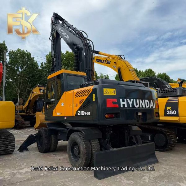 2025 Used Hyundai R210 Wheel Excavator